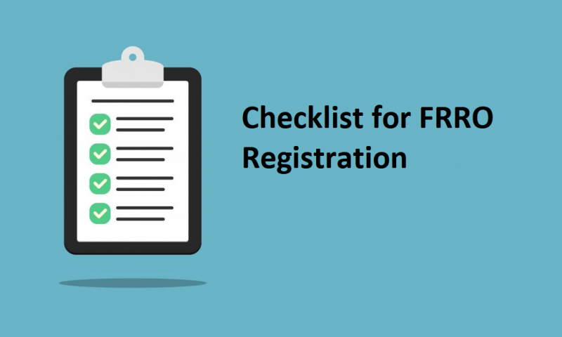Registration with the FRRO in India for Residence Permits